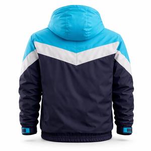 Veste coupe-vent légère à capuche tendance pour hommes et femmes, imperméable, pour sports de plein air, course à pied, entraînement, logo personnalisé, fabricant OEM - Product Image 4