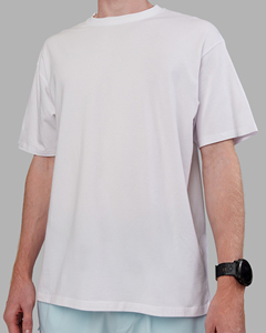 Camiseta de Manga Larga para Hombre, Unisex, con Costuras en Contraste de Color, Tejida en Poliéster/Algodón, Estilo Holgado, para Verano - Product Image 2