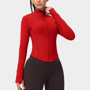 Hot New <b>Yoga</b> Clothes <b>Jacket</b> Women Hooded Slim Run Sports Top Zipper Opening <b>Yoga</b> <b>Jackets</b> Fast Dry Long Sleeve Fitness Clothing - Product Image 3