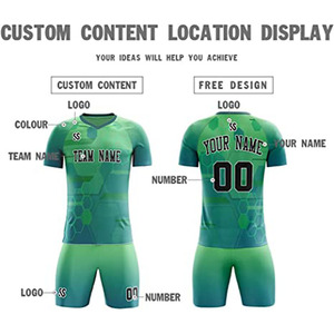 ชุดแข่งฟุตบอลแบบกำหนดเองสำหรับสโมสรและลีก เสื้อผ้าสำหรับการแข่งขันแบบแห้งเร็ว ผู้ผลิตเสื้อผ้ากีฬานานาชาติ - Product Image 4