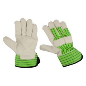 Guantes de Seguridad de Cuero Vacuno con Textura, Resistentes al Calor, Antideslizantes, Cómodos y Suaves para Trabajos de Construcción y Protección de Manos - Product Image 6