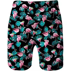 กางเกงว่ายน้ำชายราคาถูก แฟชั่นเอวยางยืด มีกระเป๋าข้าง ใส่ไปชายหาดได้ - Product Image 3