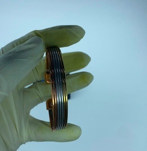 Gold Plated <b>Copper</b> Brass Vintage Cuff <b>Bracelet</b> Unisex Wedding Gift Customizable OEM Wholesale Jewelry - Product Image 5