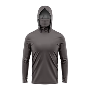 UPF 50+ Windproof Waterproof Hooded Fishing <b>Shirt</b> Long Sleeve <b>Sun</b> Protection Jersey Quick Dry Breathable Outdoor Wear - Product Image 4