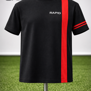 เสื้อยืดลำลองผู้ชายทรงปกติ พิมพ์ลายด้านหน้าด้วยเทคนิค Heat-Transfer ผ้าคอตตอนเจอร์ซีย์พรีเมียม 100% เป็นมิตรต่อสิ่งแวดล้อม น้ำหนัก 210 กรัม สไตล์สตรีทแวร์ - Product Image 1