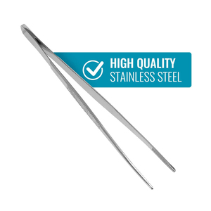 Instrumentos Quirúrgicos ACTIVE SURGICAL OEM, Pinzas Rectas de Acero Inoxidable para Apósitos, Pinzas Quirúrgicas Tipo Pulgar, Certificación CE Clase I - Product Image 3