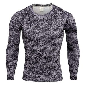 <b>Men</b> Compression Shirts Athletic Workout Wear Supplier <b>Men</b> Sports Compression Shirts Breathable Training Apparel Manufacturer - Product Image 1