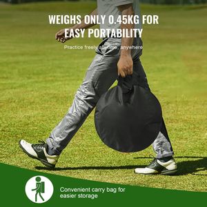 ตาข่ายซ้อมกอล์ฟแบบพกพาพร้อมกระเป๋าหิ้ว สำหรับฝึกซ้อมในร่มและกลางแจ้ง อุปกรณ์ช่วยฝึกซ้อมกอล์ฟ - Product Image 5