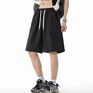 Shorts de mode pour hommes, décontractés d'été, pour la plage, le sport et la course, coupe droite, style survêtement - Product Image 3