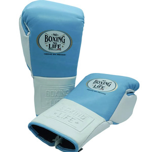 Gants de boxe en cuir véritable antidérapants pour entraînement et combat, qualité supérieure, prix de gros RTS, Pro Fighting No Boxing No Life, AS-BG-5054 - Product Image 1