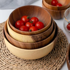Frutero de madera disponible en todos los tipos de madera. Se utilizan para exhibir productos frescos, guardar refrigerios o como un elemento decorativo. - Product Image 4