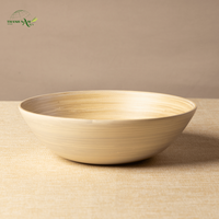 Bol en bambou tissé à la main, écologique, pour la maison et la cuisine, vaisselle durable