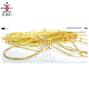 Lingotes franceses de Material Zardozi de oro de calidad superior para joyería y bordado Purl Gimp Wire Dapka Kora