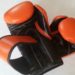 Men's New Design Leather MMA Kick Boxing <b>Gloves</b> with <b>Moisture</b> Wicking Lace-Up Closure Made in Pakistan for Martial Arts Training - Product Image 6