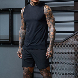 Bodybuilding <b>Stringer</b> Tank Top Men Mesh Gym Sleeveless T-shirt Men Fitness <b>Vest</b> Singlets Sportswear Workout Tank top - Product Image 2