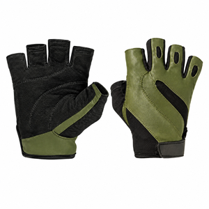 Guantes Deportivos Verdes de Alta Calidad, Tejido Transpirable, Ligeros, para Gimnasio y Entrenamiento, con Logotipo Personalizado - Product Image 1