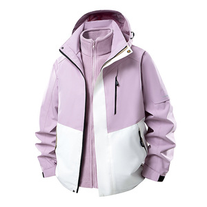 OEM Customized Logo Design Winter Plus Size Waterproof Breathable Thin Travel Ski Suits for Men and Women Sports <b>Jackets</b> - Product Image 2