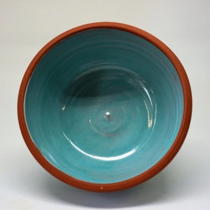 Recipiente para Mantequilla Estilo Artesanal con Tapa de Cúpula y Anillo de Agarre Elevado, Acabado Glaseado Liso, Plato Redondo para Servir, Almacenamiento Elegante para la Cocina - Product Image 4