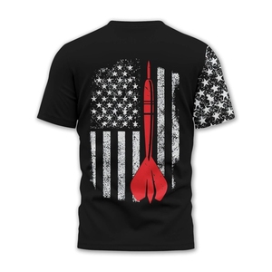 เสื้อทีมดาร์ทแบบกำหนดเอง OEM เสื้อยืดขายส่ง พิมพ์ลายเสื้อตามสั่ง - Product Image 6