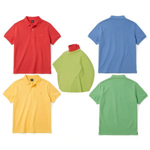 Camisetas Polo para Hombre de Alta Calidad, Camiseta Polo de Algodón con Diseño Sólido y Manga Corta, Calidad de Marca - Product Image 3