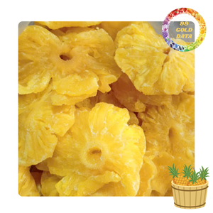 Rodajas de piña seca masticable de Vietnam, snack de fruta tropical para distribución al por mayor y suministro OEM - Product Image 4