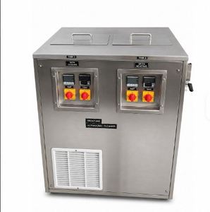 Nettoyeur à ultrasons industriel en acier inoxydable, réservoir de dégraissage électrique de 6L, 150W, avec deux vannes de vidange, prise EU - Product Image 6