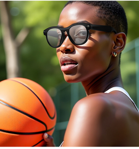 Lunettes intelligentes <span class=keywords><strong>UniTek</strong></span> Fashion AI, prise de vidéo, musique, lampe torche, traduction de texte multilingue, navigation, ChatGPT, lunettes intelligentes IPX5 - Product Image 3
