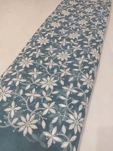 Wholesale Sequin Embroidery Fabric Export Quality <b>Mesh</b> <b>Net</b> Garment Textile For Importers And Bulk Buyers - Product Image 1
