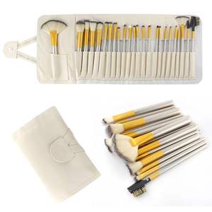 Professional <b>Makeup</b> <b>Brush</b> <b>Set</b> 24pcs with Bag Foundation Powder Definer Tool Kit - Product Image 4