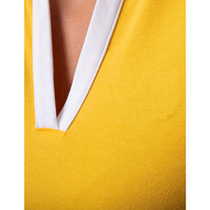 Camiseta polo de manga corta para mujer, con cuello, tela transpirable, cómoda, informal, deportiva, para oficina, trabajo, golf, tenis, en venta. - Product Image 4