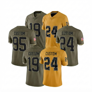 Jersey de Fútbol Americano Personalizado Premium, Camuflaje, Tackle Twill, Nombre y Número del Equipo Personalizados, Ropa Deportiva al por Mayor para Hombre - Product Image 1