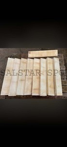 Batte de cricket pour hommes, édition joueur, en saule anglais de qualité A, manche court, profil moyen à bas, pressage rigide, personnalisée et légère - Product Image 2