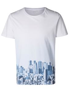 เสื้อยืดผ้าฝ้าย100% สำหรับผู้ชายคอกลมผ้าฝ้ายนิ่มลายกราฟิกสำหรับผู้ชายเสื้อยืดลำลองออกแบบโลโก้ได้ตามต้องการ - Product Image 3