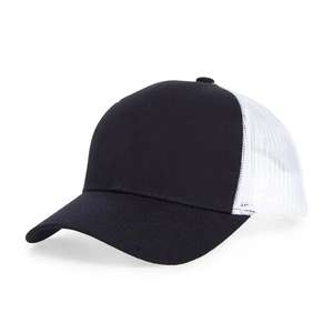 หมวกแก๊ปทรง Trucker 6 แผง สีกรมท่า ผ้าตาข่าย ปรับขนาดได้ เหมาะสำหรับผู้ใหญ่ ใส่ได้ทั้งฤดูใบไม้ผลิและฤดูร้อน - Product Image 1
