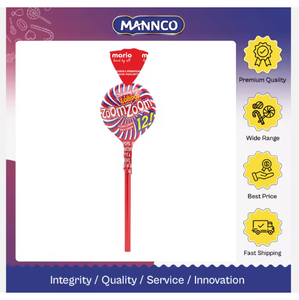 Market-Leading Hard Texture Tongue <b>Painter</b> Zoomzoom Red Strawberry Flavor Gum Filled Lollipop for Importers and Distributors - Product Image 4