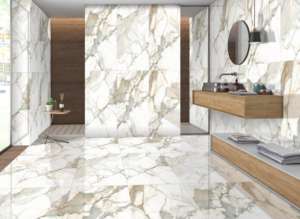 Carreaux de porcelaine brillants de qualité export, formats 800x1600, 1200x1800, 750x1500 mm, grandes dalles pour intérieur de luxe et usage commercial - Product Image 4