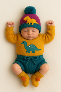 Solution de vêtements pour bébés : tenue en tricot doux pour nourrissons, conçue pour la chaleur et l'usage quotidien, production avec marque personnalisée - Product Image 5
