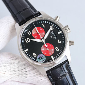 Top Designer Style Luxurious Cowhide Strap Banquet Business Casual <b>Chronograph</b> Date <b>Automatic</b> Mechanical Men's Watch - Product Image 1