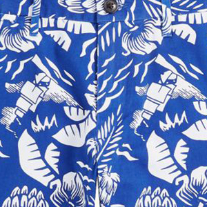 Shorts de bain imprimés légers pour hommes, tissu confortable à séchage rapide avec cordon de serrage élastique à la taille, vêtements de plage décontractés - Product Image 6