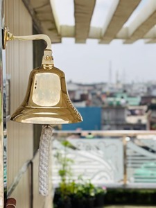Campana de Latón Personalizada con Acabado de Lujo, Campana de Latón Premium para el Hogar, Templo, Diseño Náutico, Exterior y Entrada de Hotel - Product Image 3