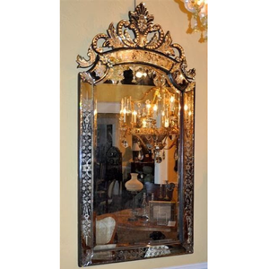 Premium Venetian Baroque Wall <b>Mirror</b> | Antique Style Luxury Decorative Glass <b>Mirror</b> for Living Room, Bedroom & Hotel Interiors - Product Image 1