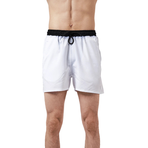 Nouveaux shorts Bermuda légers à séchage rapide pour hommes 2026 avec cordon de serrage à la taille et poches, couleur unie, décontractés, pour activités de plein air - Product Image 1