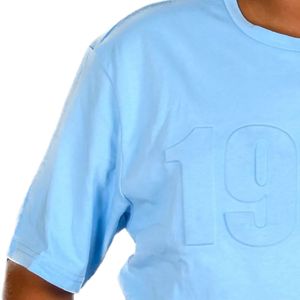 1938 เสื้อยืดผู้หญิงแบบมีลายนูน แขนสั้น คอกลม ผ้าฝ้ายเนื้อนุ่ม ดีไซน์มีลวดลายนูน สวมใส่สบาย แฟชั่นลำลองทุกวัน - Product Image 4