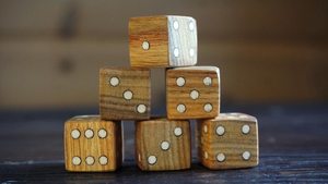 Premium Finish <b>Dice</b> Pen Stand Luxury Executive Desk Organizer Novelty Wooden Stationery Holder for Students and Home Office Gift - Product Image 4