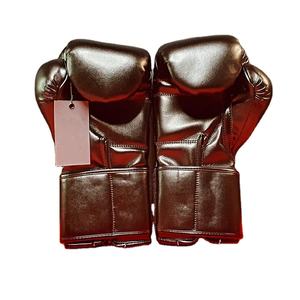100% Original PU cuir gants de boxe haute qualité robuste meilleure vente 16oz pour enfants couleur blanche fabriqué au Pakistan - Product Image 5