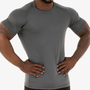 Camiseta de Compresión Verano 2026, Corte Regular, Elástica, Precio Bajo al por Mayor, 100% Algodón, Ropa Deportiva para Gimnasio, Secado Rápido, Transpirable - Product Image 3