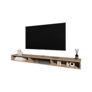 Mobile TV in Legno di Frassino con Vano Portaoggetti Aperto - Product Image 4