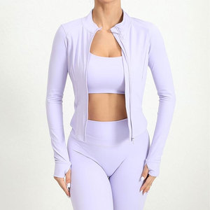 Ensemble de vêtements de yoga pour femmes, séchage rapide, haute élasticité, vêtements de sport, vêtements de fitness pour la salle de sport - Product Image 2