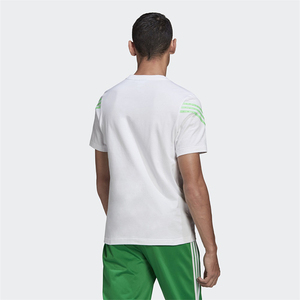 T-shirt à manches courtes pour homme, taille plus, coupe décontractée, noir, imprimé, respirant, 100% coton - Product Image 2