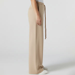 Pantalones Deportivos Personalizados de Color Sólido con Cordones Largos, Pantalones Deportivos para Mujer, Transpirables, con Cintura Elástica, Estilo Hip Hop - Product Image 2